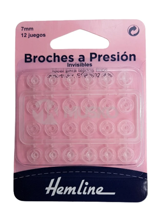 BROCHES INVISIBLES HEMLINE