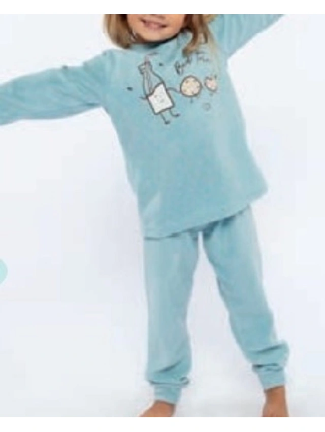 PIJAMA NIÑA POLAR INVIERNO MUYDEMI