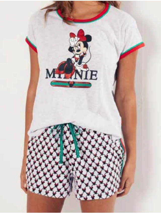 PIJAMA MUJER VERANO DISNEY 