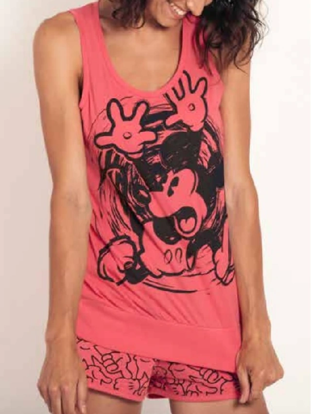 PIJAMA MUJER VERANO DISNEY 