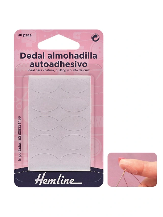 DEDAL ALMOHADILLA AUTOADHESIVO HEMLINE