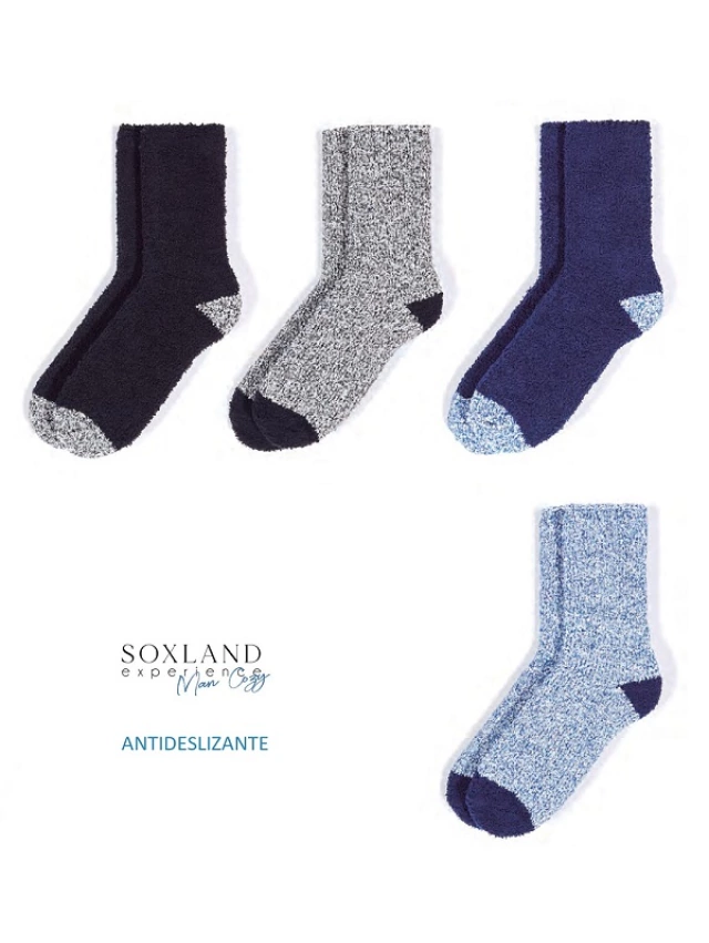 CALCETIN HOMBRE ANTIDESLIZANTE SOXLAND