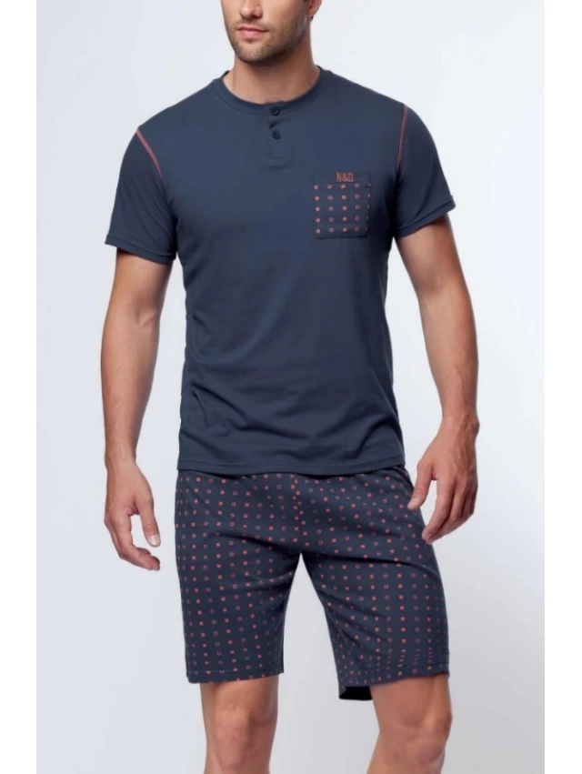 PIJAMA HOMBRE CORTO NICKEL&DIME