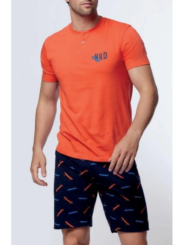 PIJAMA HOMBRE CORTO NICKEL&DIME