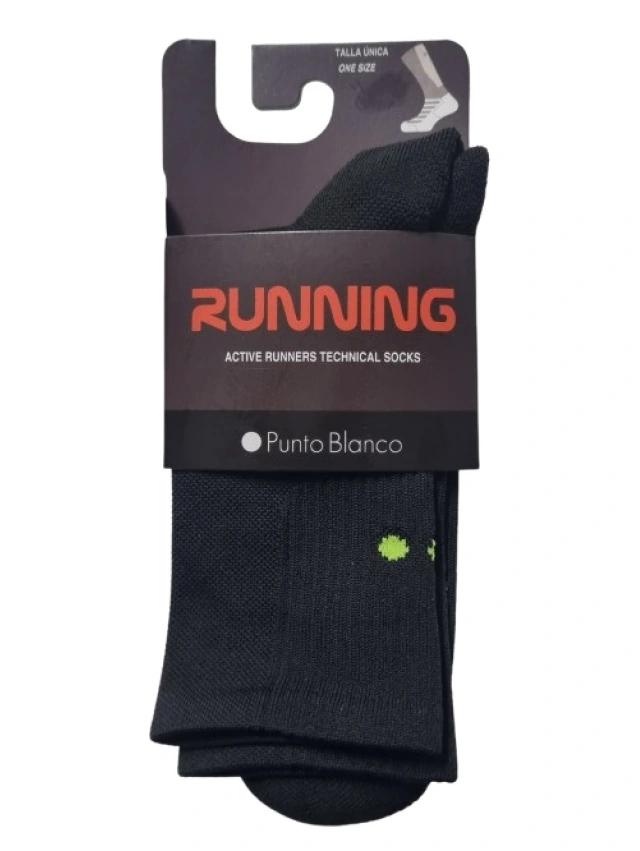 CALCETIN UNISEX RUNNING TECNICO PUNTO BLANCO