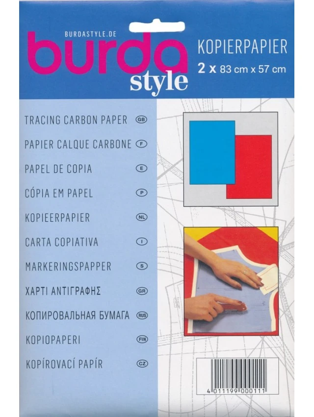 BURDA PAPEL COPIADOR