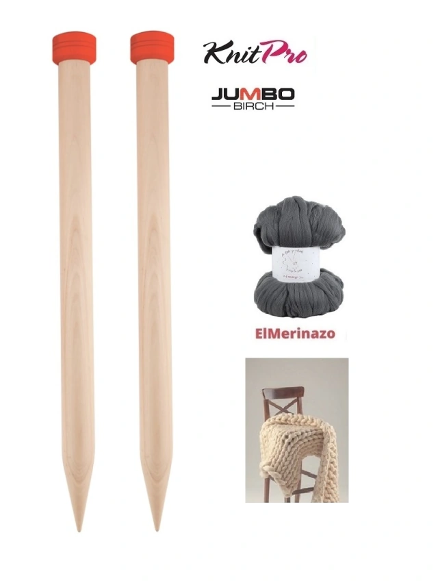 AGUJA TRICOTAR JUMBO 