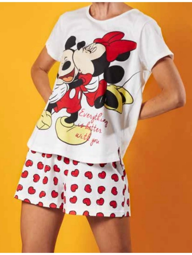 PIJAMA MUJER VERANO DISNEY 