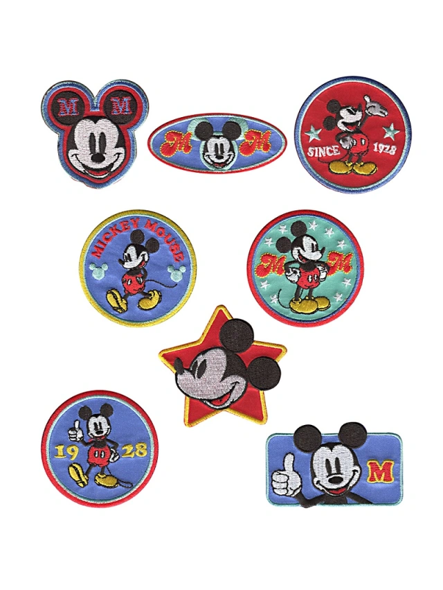 APLICACIONES BORDADAS MICKEY