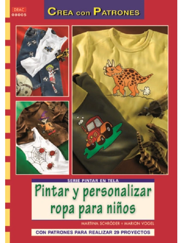 LIBRO PINTAR Y PERSONALIZAR ROPA PARA NIÑOS