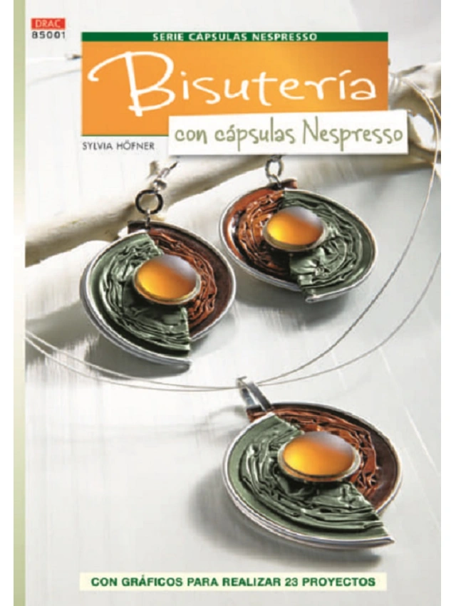 LIBRO BISUTERIA CON CAPSULAS NESPRESSO