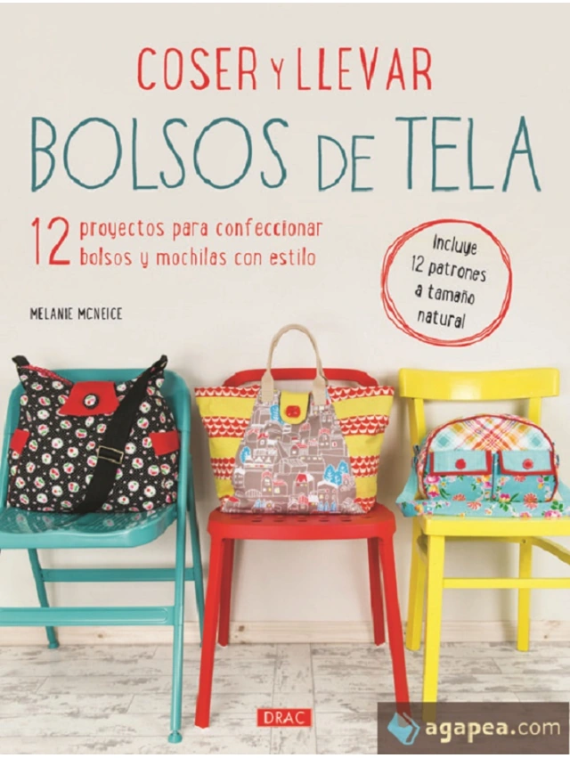 LIBRO COSER Y LLEVAR BOLSOS DE TELA