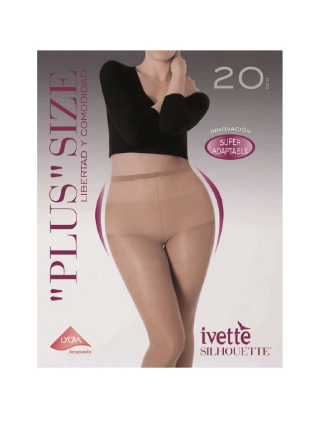 PANTY PLUS SIZE 20DN SILHOUETT IVETTE